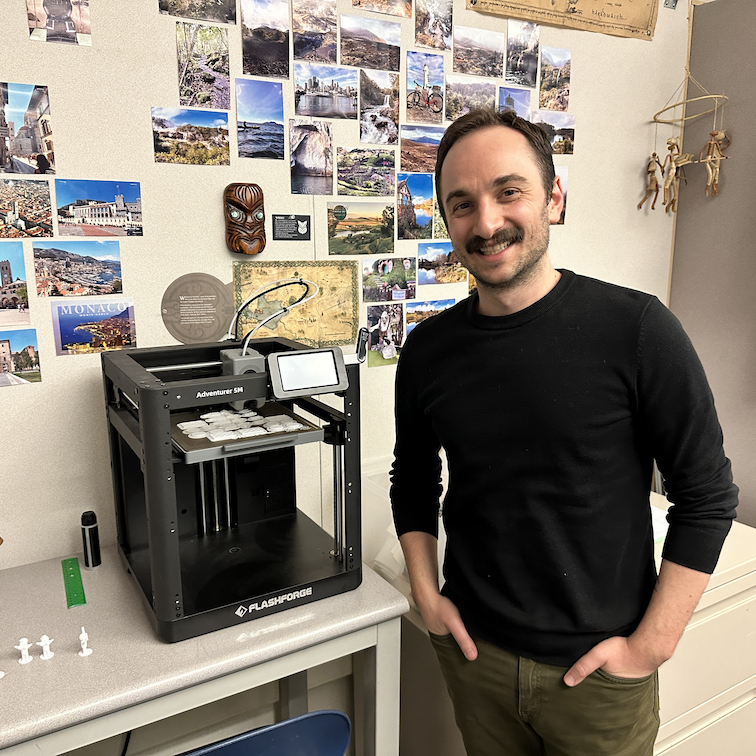 Open house 3d printer from grants