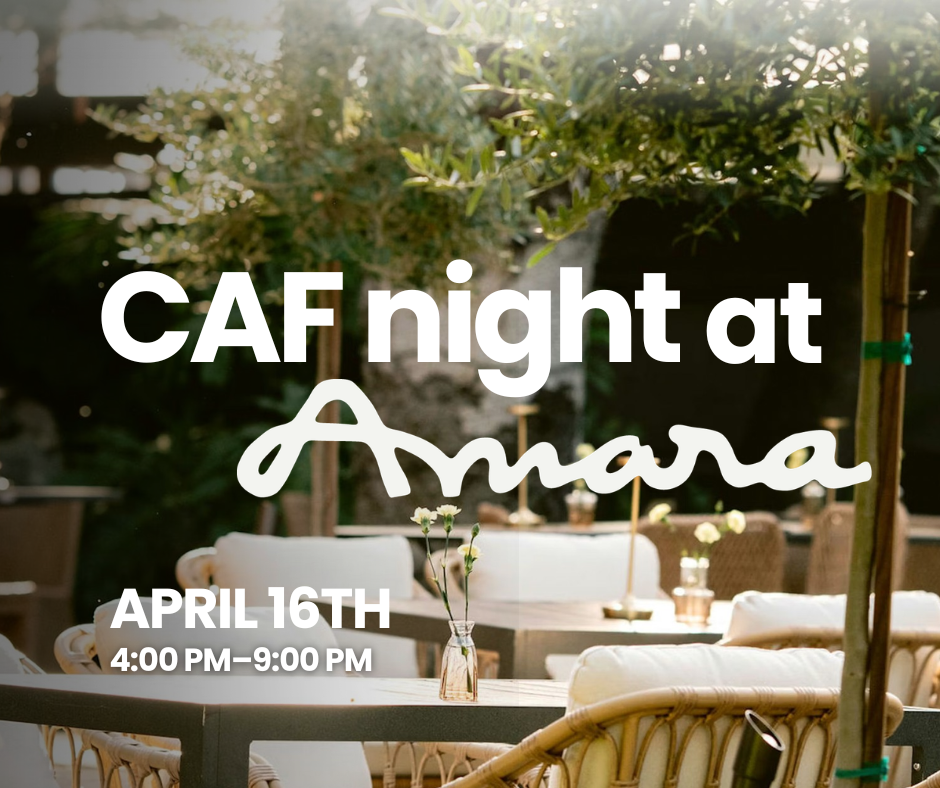 Amara event April 16 no music text